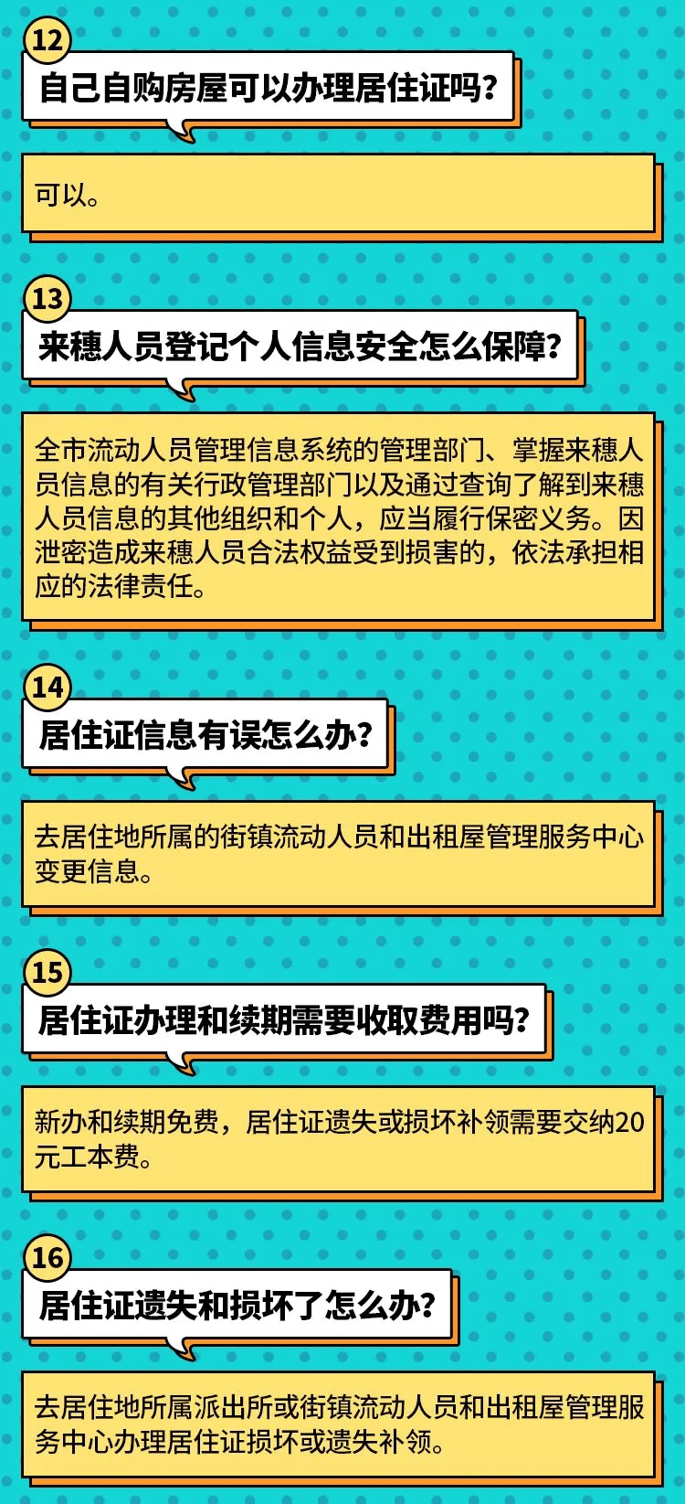 广州居住证办理要钱吗