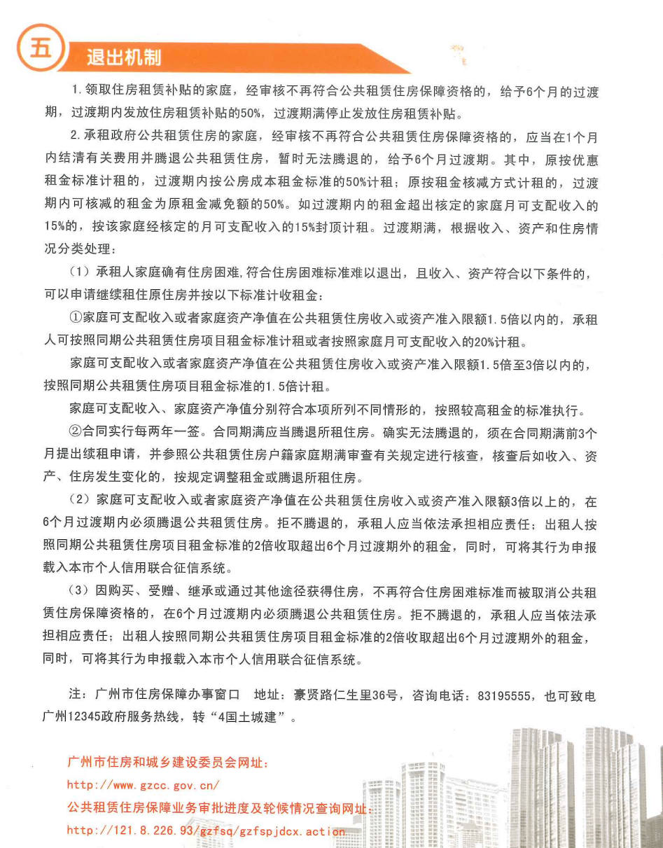 公共租赁住房保障退出机制