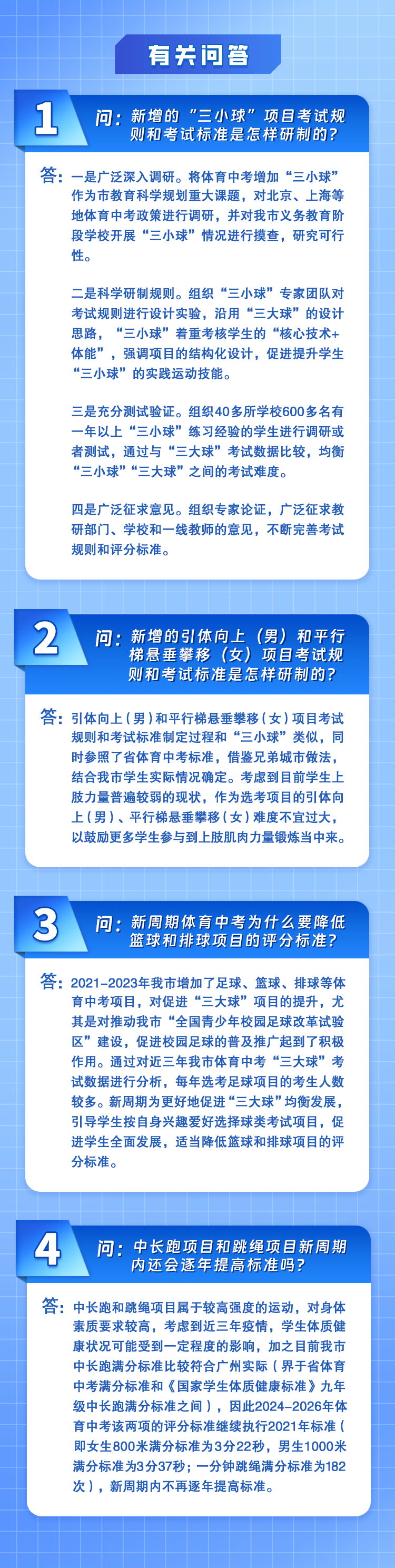 积分入学的来随子女注意啦！2024-2026年体育中考统一考试项目考试规则和评分标准公布